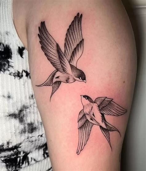 2 sparrows tattoo